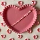 Ručno izrađena cvjetna narukvica Bloomlet Pink Promise